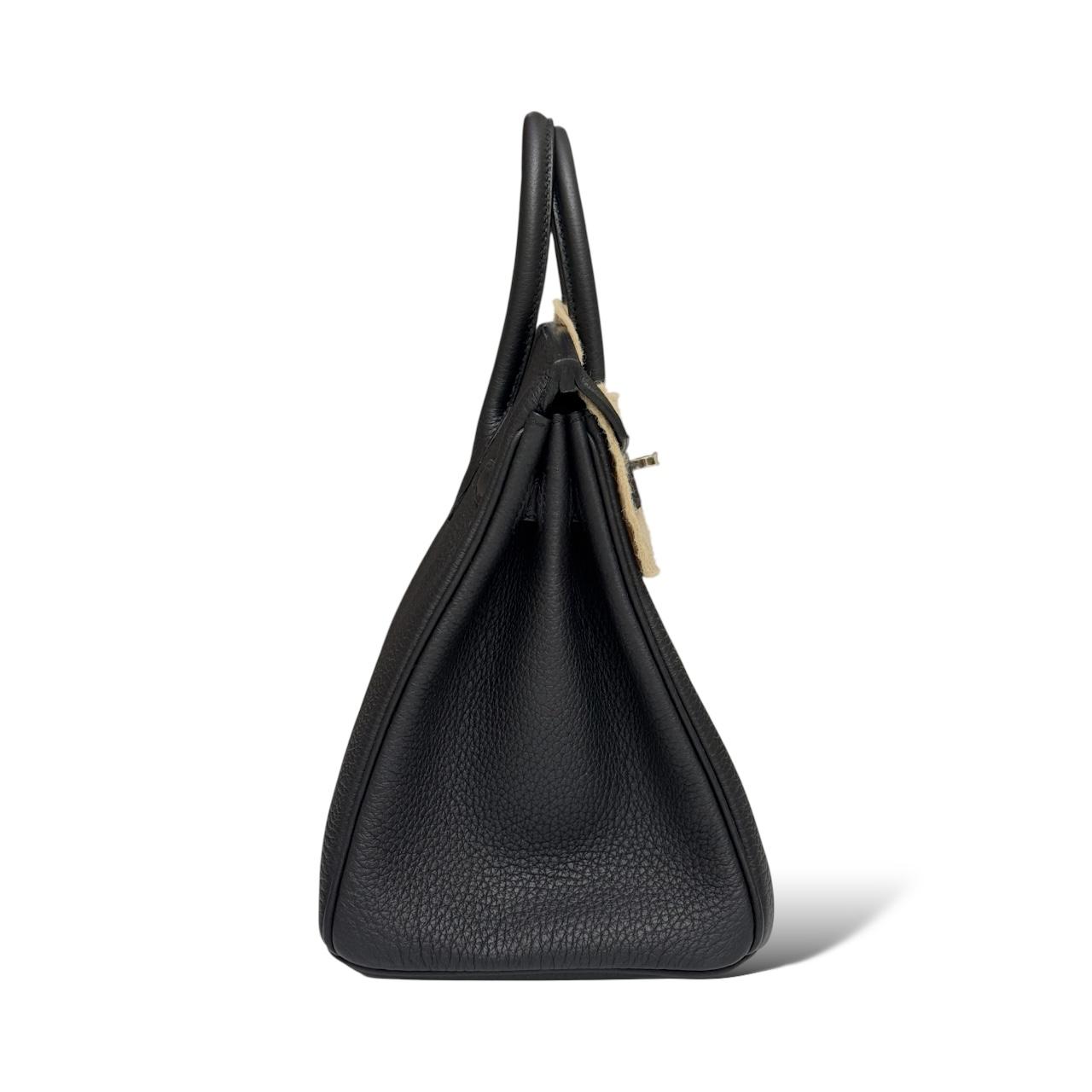 Hermes Birkin 25 Black Togo PHW - Image 3