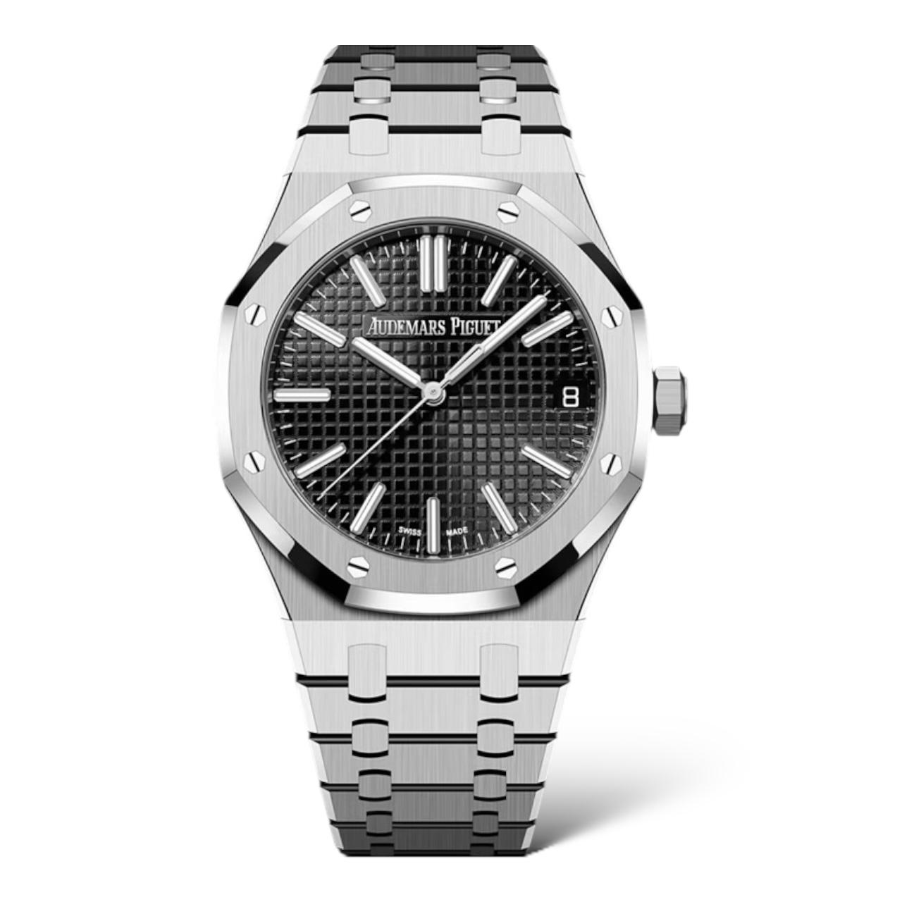 Audemars Piguet Royal Oak 41mm 15510ST.OO.1320ST.07 Stainless Steel Black "Grande Tapisserie" Dial