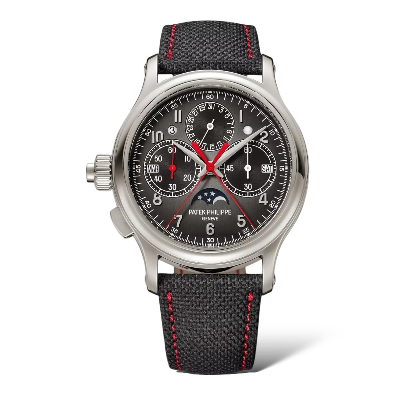 Patek Philippe Grand Complications 38.3mm 5373P-001 Charcoal Gray with Black-gradient Rim Dial