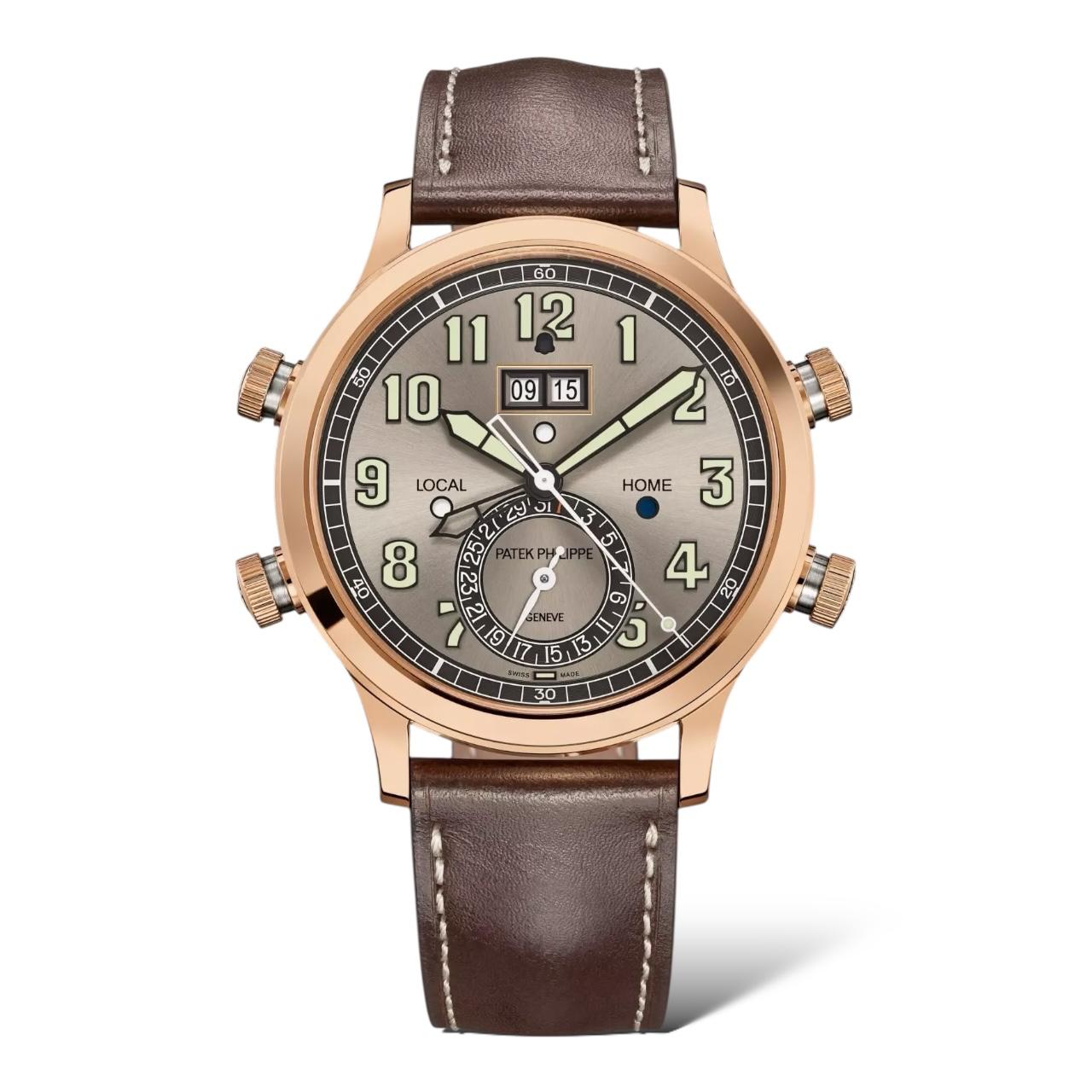 Patek Philippe Grand Complications 42.2mm 5520RG-001 Sunburst Charcoal Gray Dial