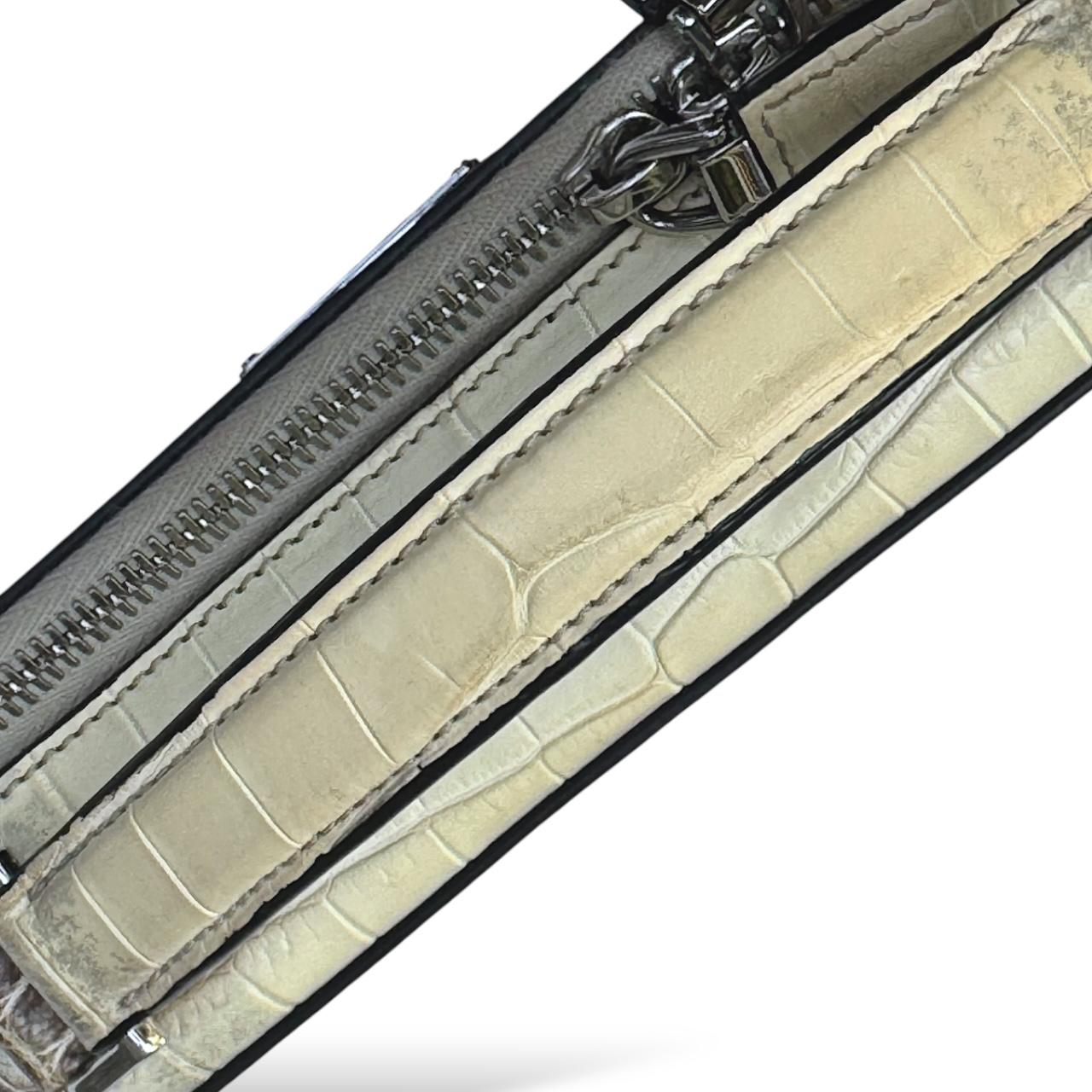 Prada Brique Himalaya Croco Leather Bag - Image 7