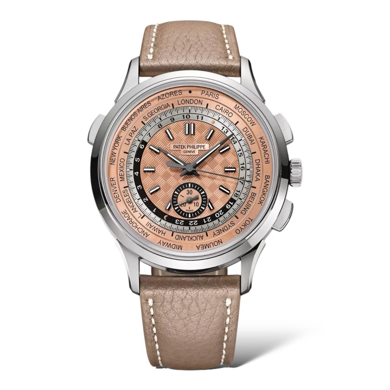 Patek Philippe Complications 41mm 5935A-001 World Time Flyback Chronograph