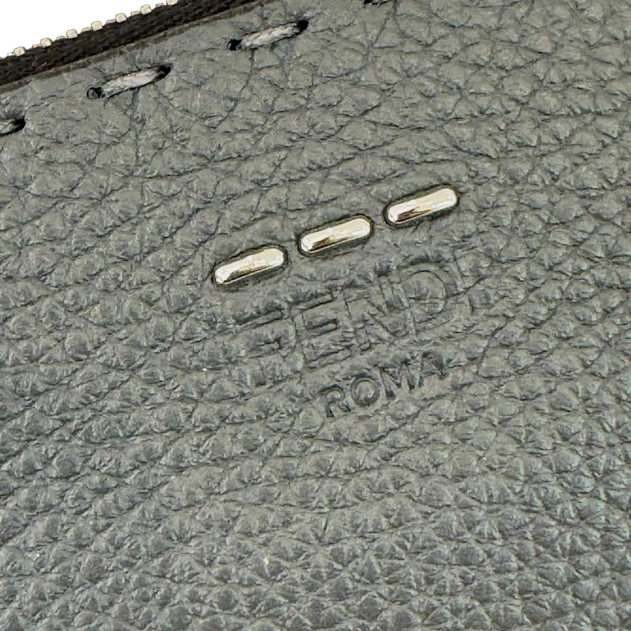 Fendi Grey Clutch - Image 2