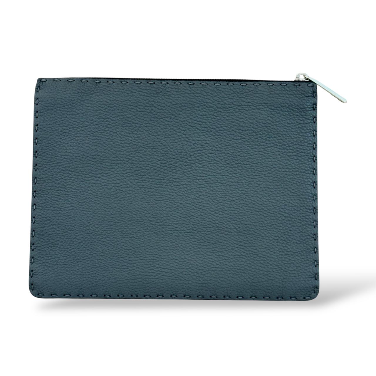 Fendi Grey Clutch - Image 4