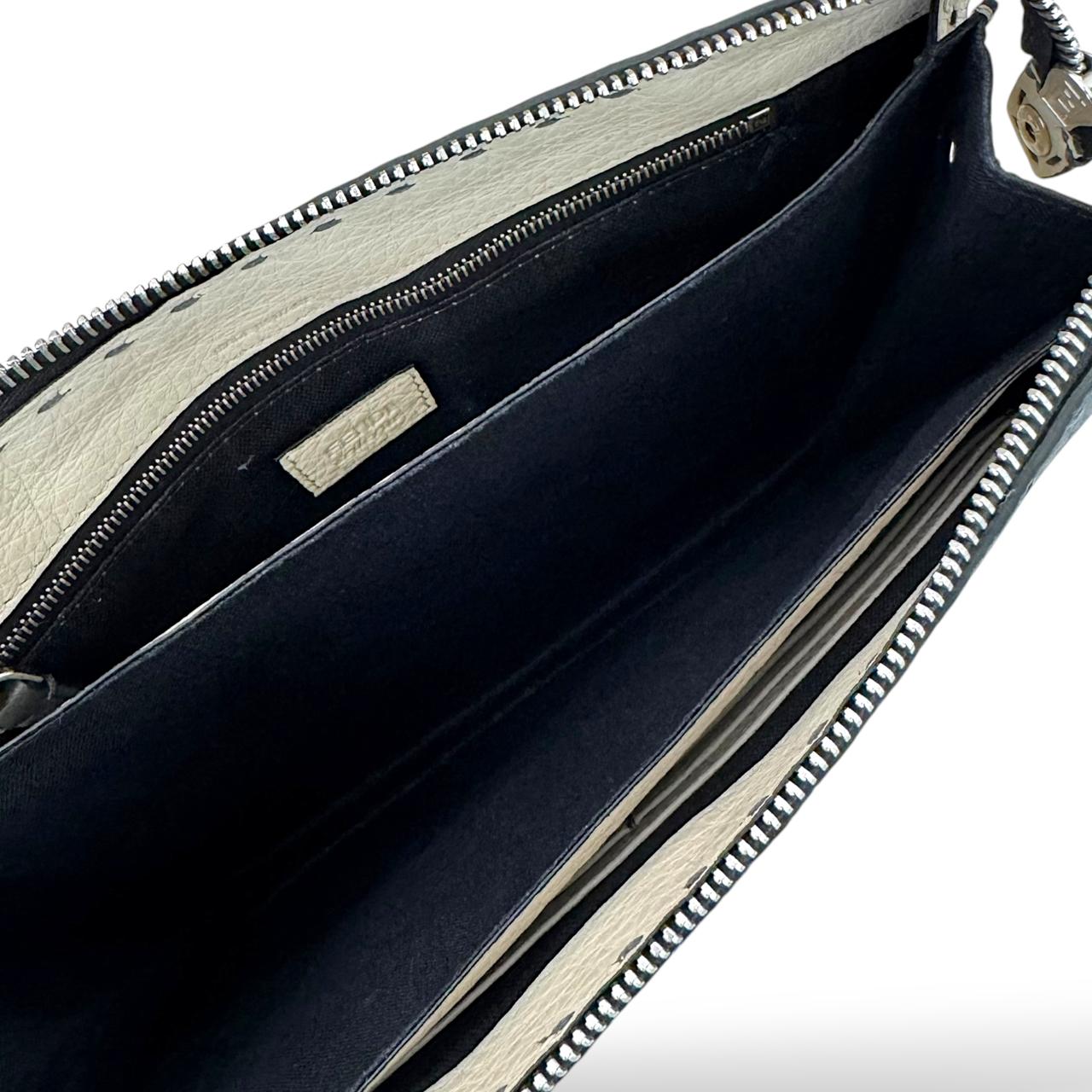 Fendi Grey Clutch - Image 8