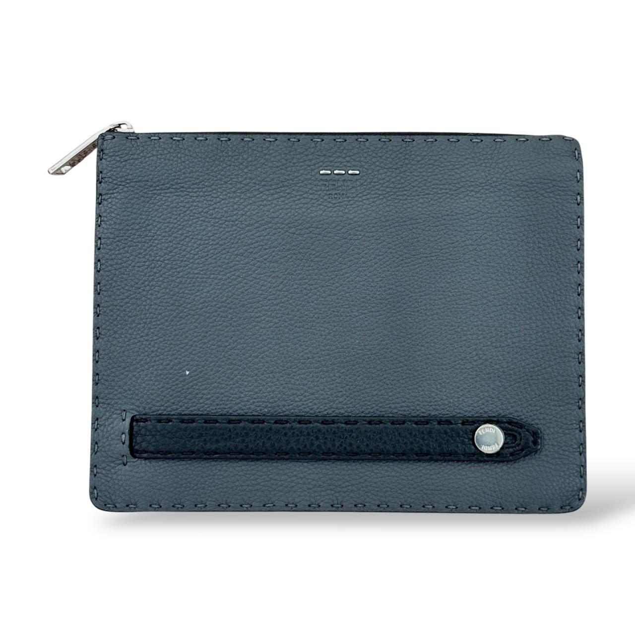 Fendi Grey Clutch