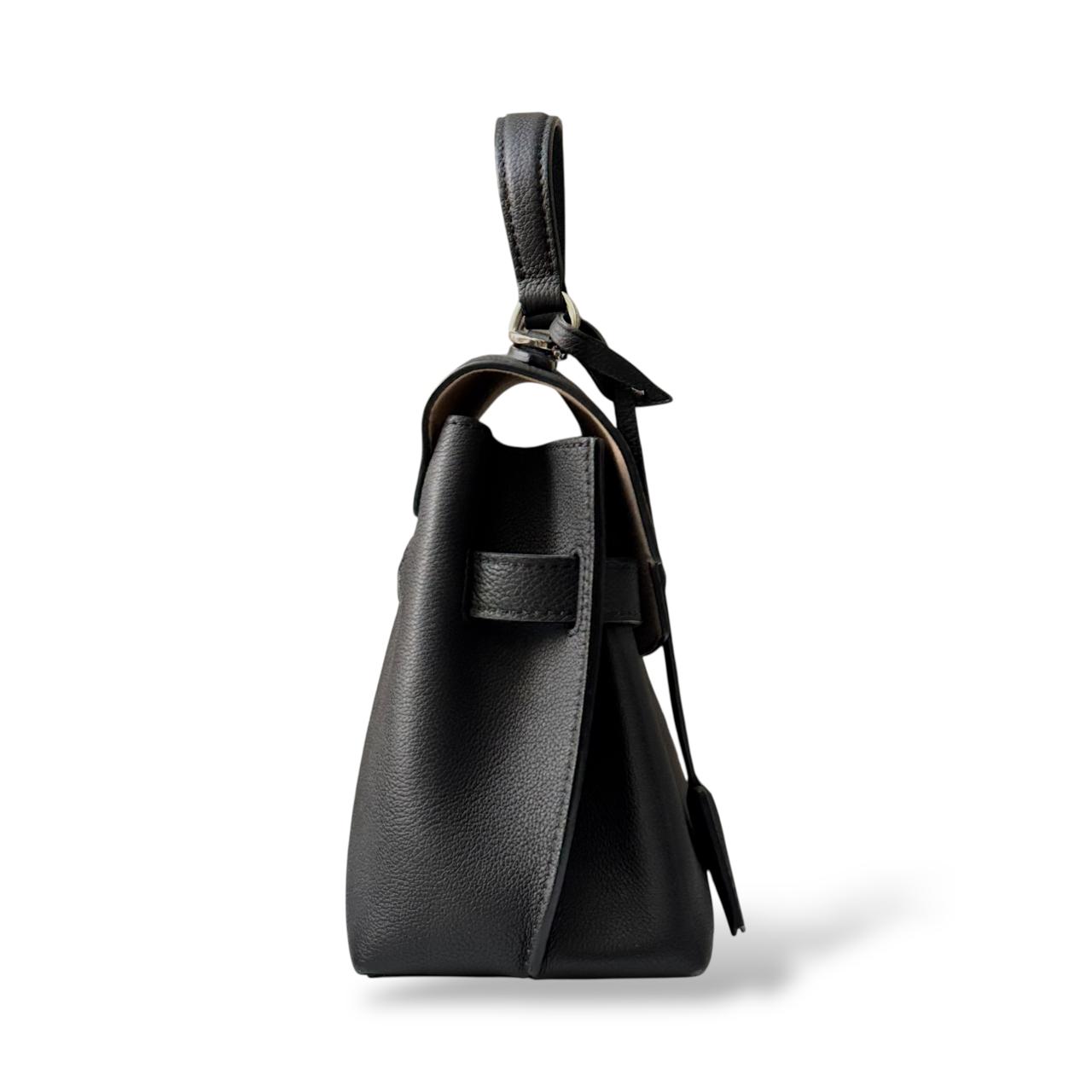 Louis Vuitton Black Leather LockMe Ever BB Bag - Image 4