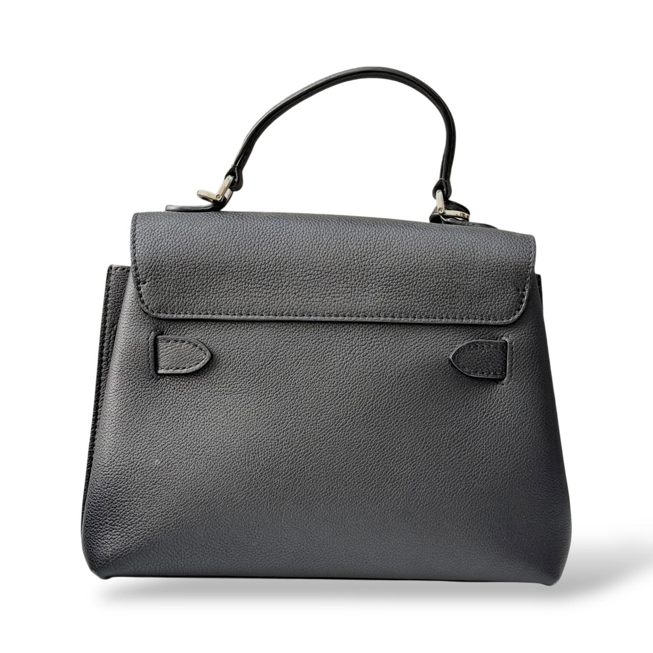 Louis Vuitton Black Leather LockMe Ever BB Bag - Image 5