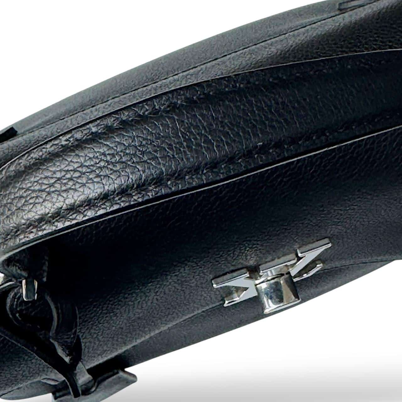 Louis Vuitton Black Leather LockMe Ever BB Bag - Image 7