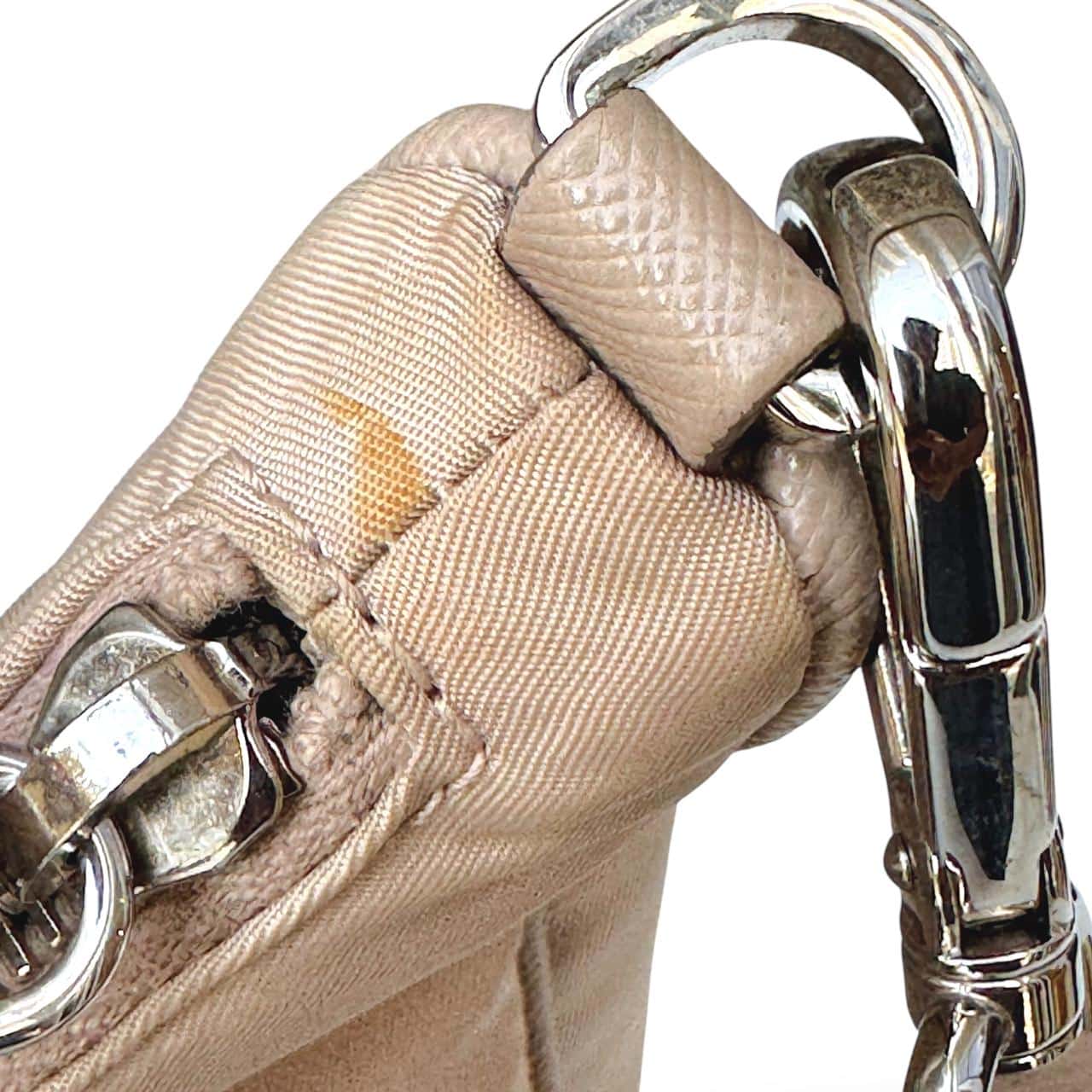 Prada Re-Edition 2005 Desert Beige Tessuto Nylon Mini Shoulder Bag - Image 4