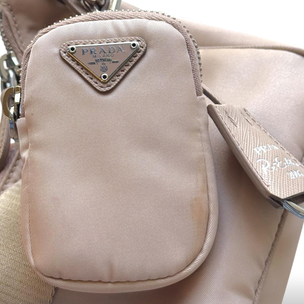 Prada Re-Edition 2005 Desert Beige Tessuto Nylon Mini Shoulder Bag - Image 7