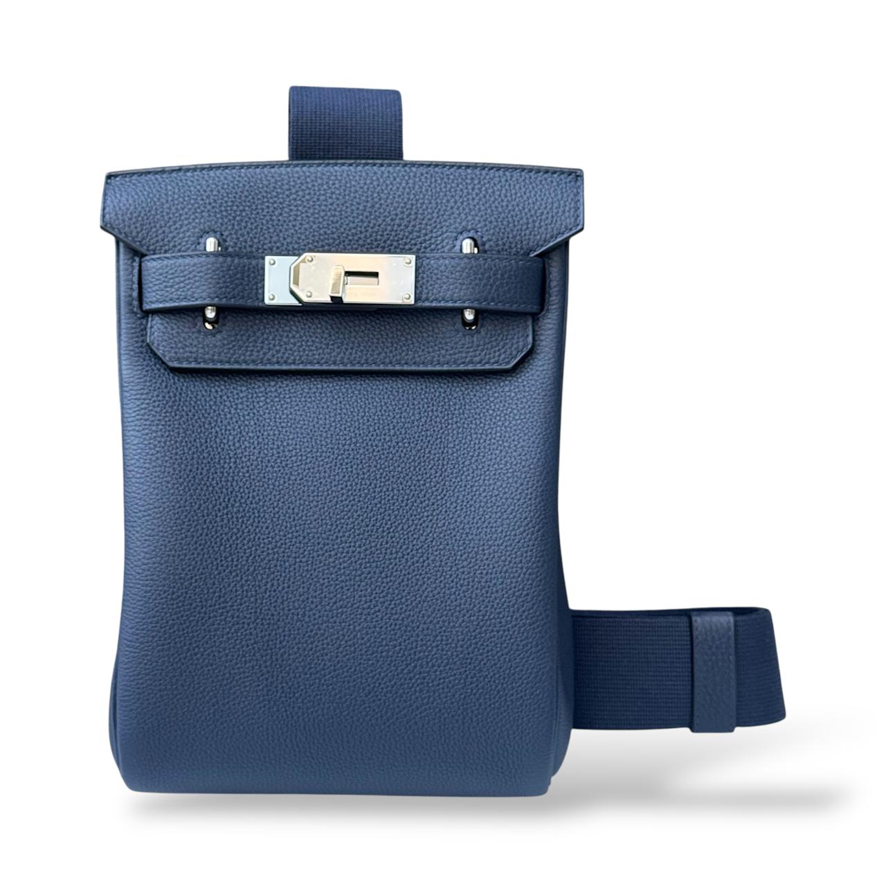 Hermes Hac A Dos Bleu Abysse Togo PHW PM