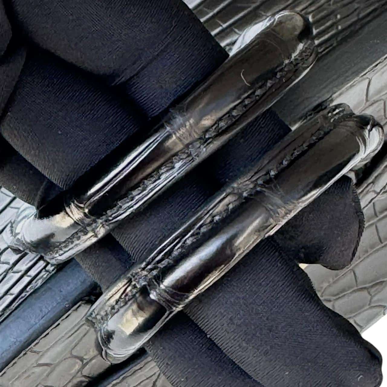 Hermes Birkin 20 Black Alligator GHW - Image 7