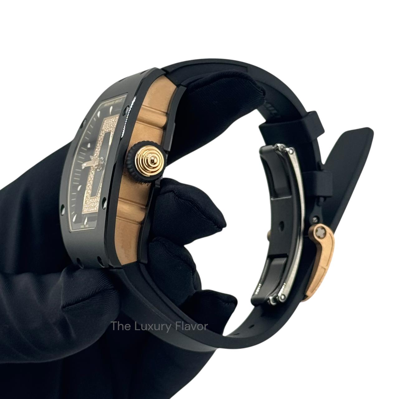 Richard Mille RM07-01 Black Ceramic Black Diamonds Openworked Dial - Image 3