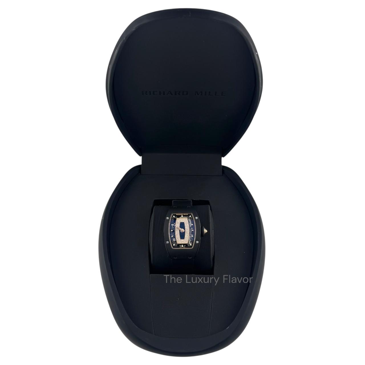 Richard Mille RM07-01 Black Ceramic Black Diamonds Openworked Dial - Image 7