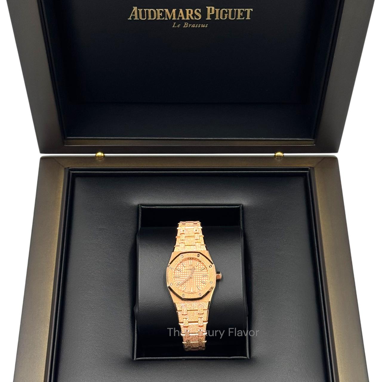 Audemars Piguet Mini Royal Oak 23mm 67630OR.GG.1312OR.01 Frosted