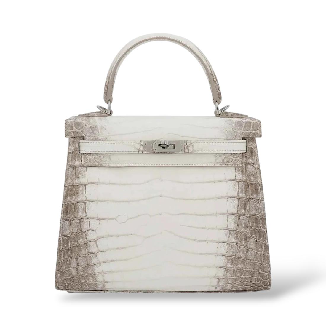 Hermes Kelly 25 Himalaya PHW