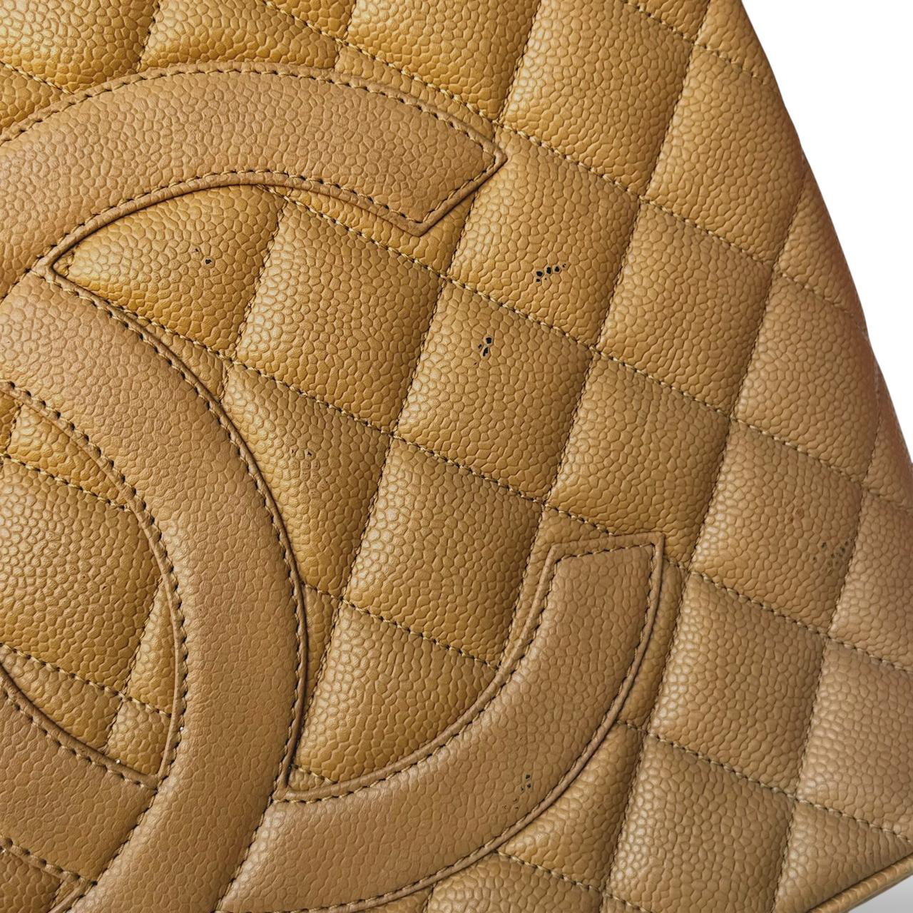 Chanel Medallion Caviar Tote Bag - Image 8