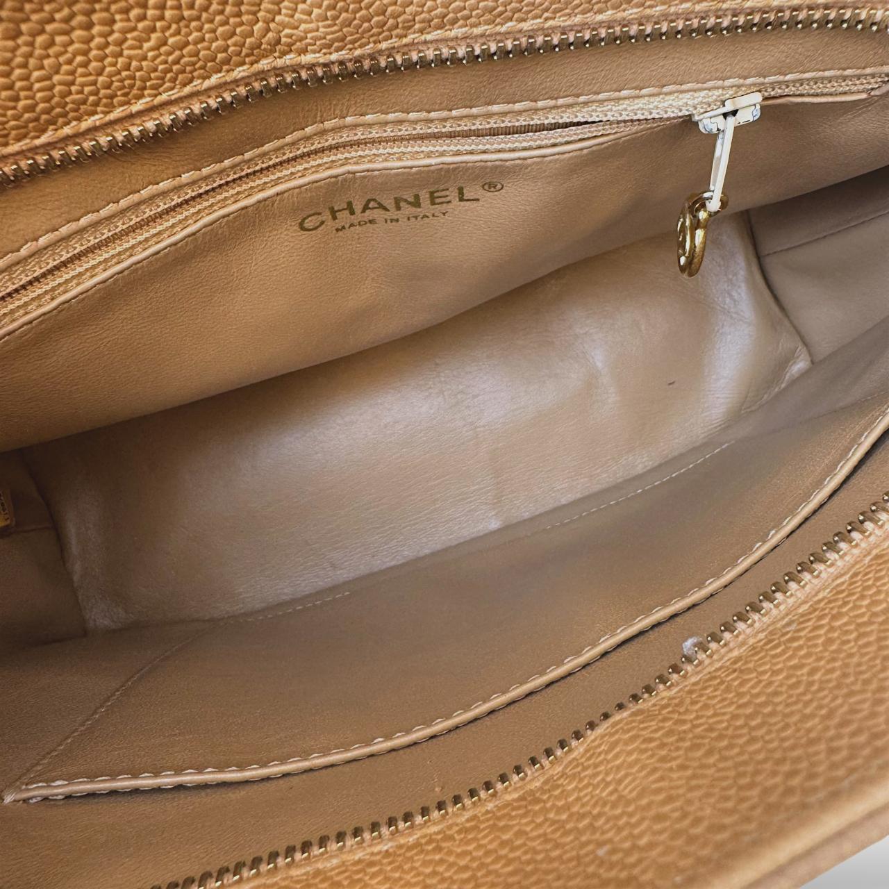 Chanel Medallion Caviar Tote Bag - Image 11