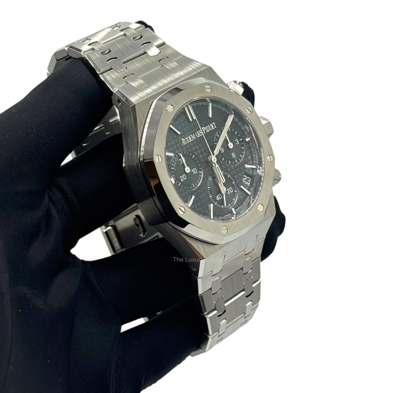 Audemars Piguet Royal Oak 41mm Selfwinding Chronograph 26240ST.OO.1320ST.08 Khaki Dial Stainless Steel Bracelet - Image 6