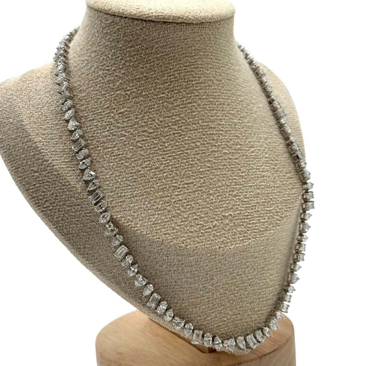 Mimiko Multishape Necklace 22.36 Carat - Image 3