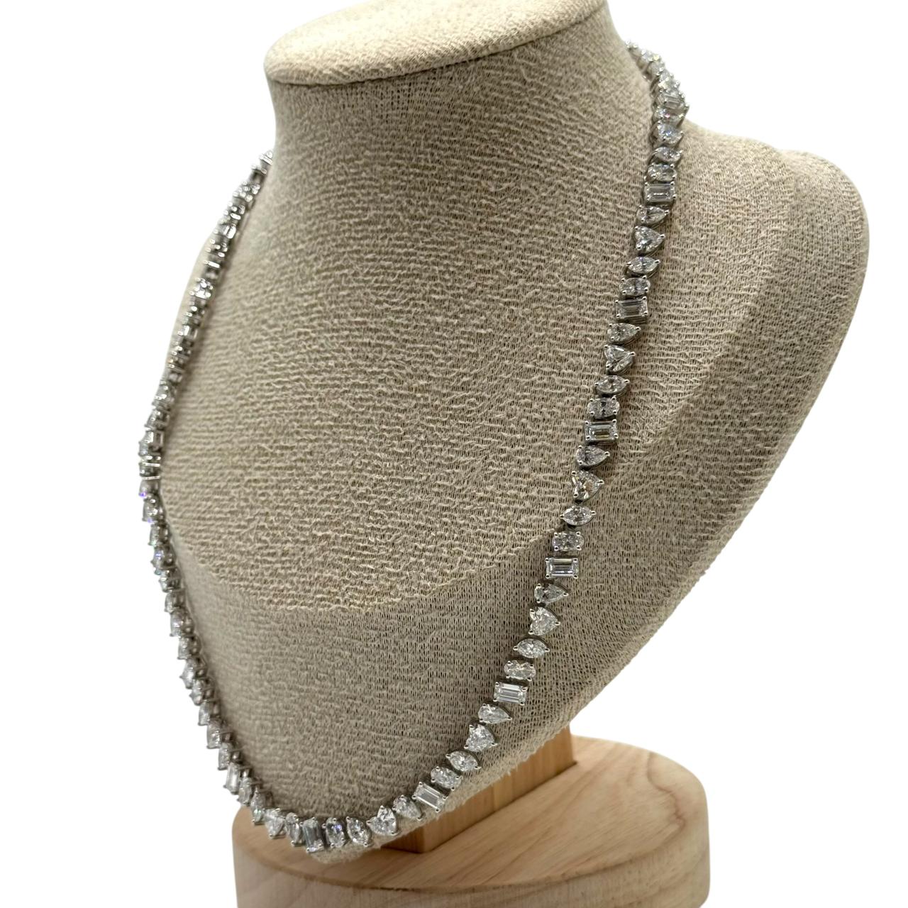 Mimiko Multishape Necklace 22.36 Carat - Image 4