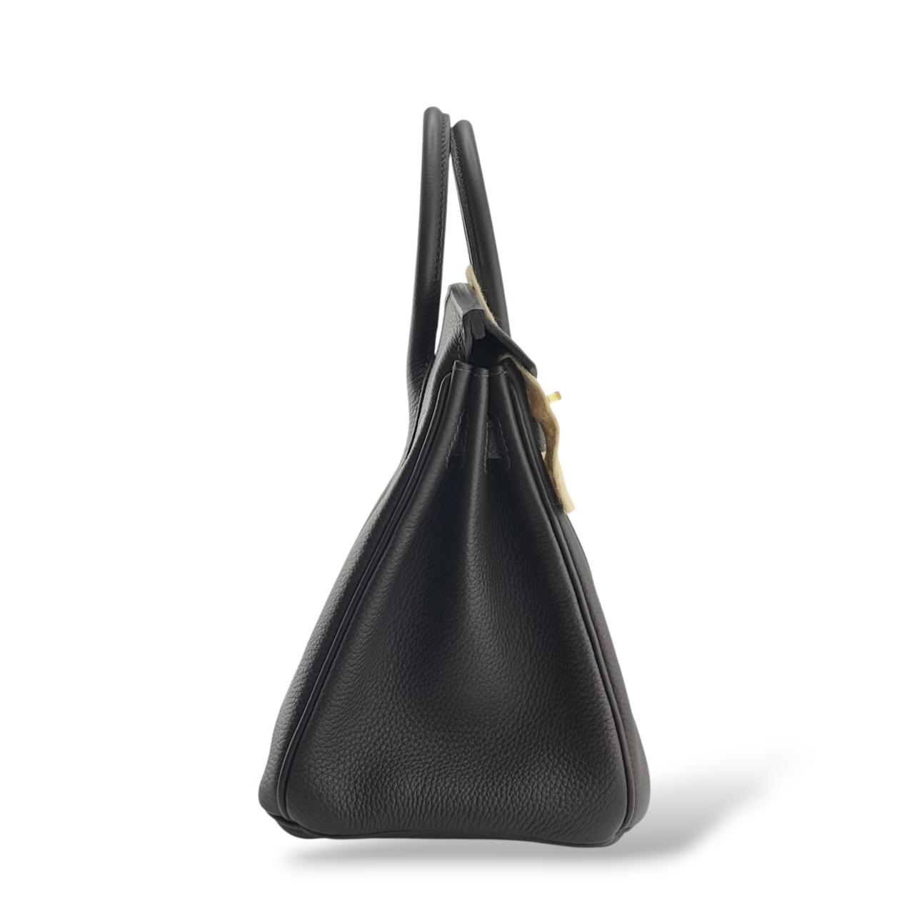 Hermes Birkin 25 Bai Brun Togo GHW - Image 3